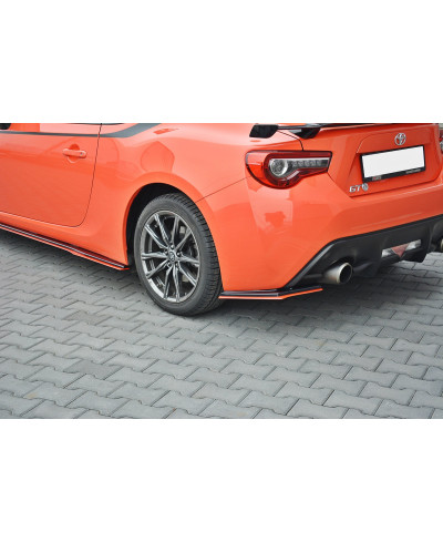 LAMES DE PARE-CHOCS ARRIERE V.2 TOYOTA GT86 - MAXTON DESIGN 