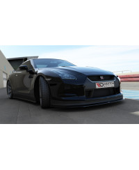 LAME DE PARE-CHOCS AVANT/SPLITTER V.2 NISSAN GT-R R35 - MAXTON DESIGN 