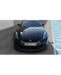 LAME DE PARE-CHOCS AVANT/SPLITTER V.2 NISSAN GT-R R35 - MAXTON DESIGN 