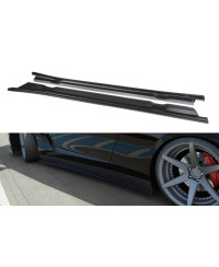 SET DE DIFFUSEURS DES BAS DE CAISSE NISSAN GT-R R35- MAXTON DESIGN 