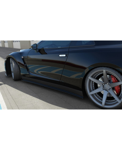 SET DE DIFFUSEURS DES BAS DE CAISSE NISSAN GT-R R35- MAXTON DESIGN 