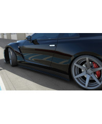 SET DE DIFFUSEURS DES BAS DE CAISSE NISSAN GT-R R35- MAXTON DESIGN 