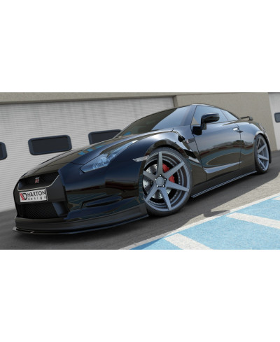SET DE DIFFUSEURS DES BAS DE CAISSE NISSAN GT-R R35- MAXTON DESIGN 