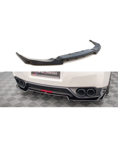 SPLITTER CENTRAL ARRIERE NISSAN GT-R R35 - MAXTON DESIGN 