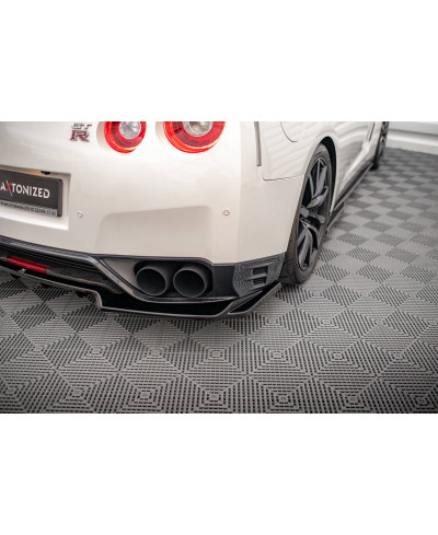 SPLITTER CENTRAL ARRIERE NISSAN GT-R R35 - MAXTON DESIGN 
