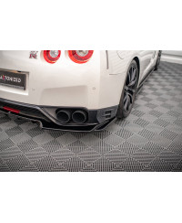 SPLITTER CENTRAL ARRIERE NISSAN GT-R R35 - MAXTON DESIGN 