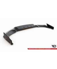 SPLITTER CENTRAL ARRIERE + AILERONS NISSAN GT-R R35 - MAXTON DESIGN