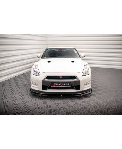 LAME PARE-CHOCS AVANT + AILERONS NISSAN GT-R R35 - MAXTON DESIGN