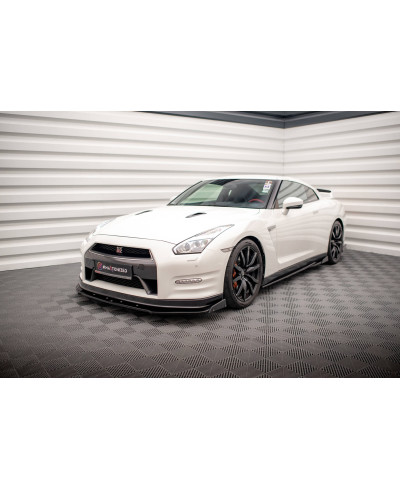 LAME PARE-CHOCS AVANT + AILERONS NISSAN GT-R R35 - MAXTON DESIGN