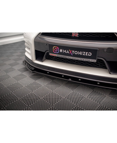LAME PARE-CHOCS AVANT NISSAN GT-R R35 - MAXTON DESIGN 