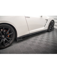 RAJOUTS DE BAS DE CAISSE + AILERONS NISSAN GT-R R35 - MAXTON DESIGN 