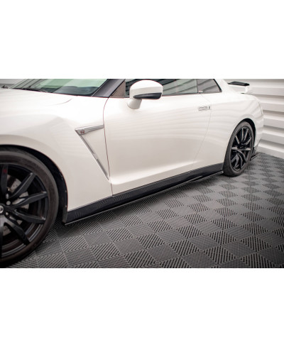 RAJOUTS BAS DE CAISSE NISSAN GT-R R35 - MAXTON DESIGN 