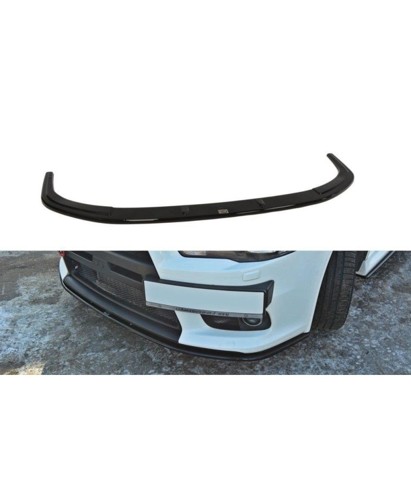 LAME PARE-CHOCS AVANT V.2 MITSUBISHI LANCER EVO X - MAXTON DESIGN