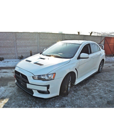 LAME PARE-CHOCS AVANT V.2 MITSUBISHI LANCER EVO X - MAXTON DESIGN