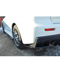 LAMES DE PARE CHOCS ARRIERE MITSUBISHI LANCER EVO X - MAXTON DESIGN