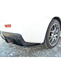 LAMES DE PARE CHOCS ARRIERE MITSUBISHI LANCER EVO X - MAXTON DESIGN