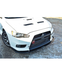  SPORT LAME PARE-CHOCS AVANT V.1 MITSUBISHI LANCER EVO X - MAXTON DESIGN