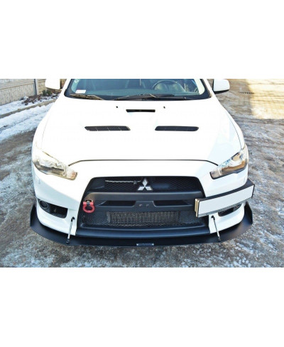  SPORT LAME PARE-CHOCS AVANT V.1 MITSUBISHI LANCER EVO X - MAXTON DESIGN