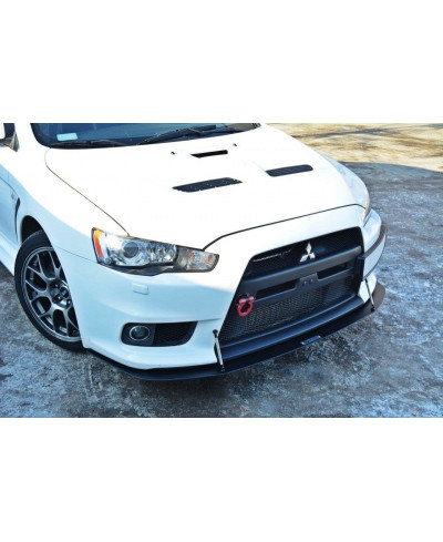SPORT LAME PARE-CHOCS AVANT V.2 MITSUBISHI LANCER EVO X - MAXTON DESIGN