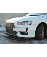 SPORT LAME PARE-CHOCS AVANT V.2 MITSUBISHI LANCER EVO X - MAXTON DESIGN