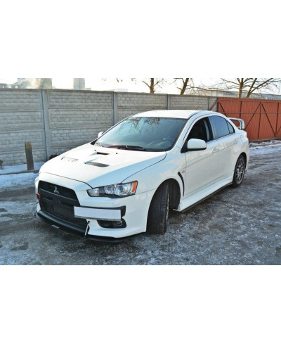 SPORT LAME PARE-CHOCS AVANT V.2 MITSUBISHI LANCER EVO X - MAXTON DESIGN