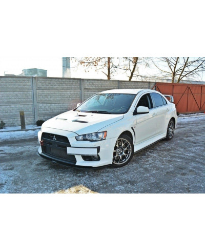  SPORT LAME PARE-CHOCS AVANT V.3 MITSUBISHI LANCER EVO X - MAXTON DESIGN