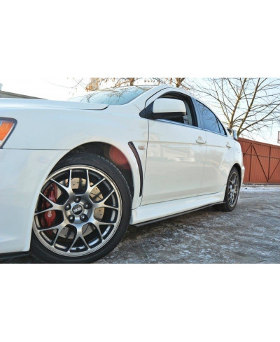 SPORT RAJOUTS BAS DE CAISSE MITSUBISHI LANCER EVO X - MAXTON DESIGN