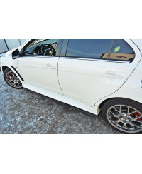 SPORT RAJOUTS BAS DE CAISSE MITSUBISHI LANCER EVO X - MAXTON DESIGN