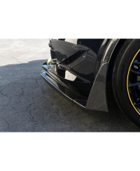 SET CANARDS PARE-CHOCS AVANT CHEVROLET CORVETTE C7 Z06 OEM- APR PERFORMANCE