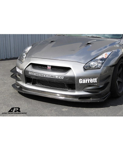 SET CANARDS PARE-CHOCS AVANT NISSAN GTR R35 - APR PERFORMANCE 