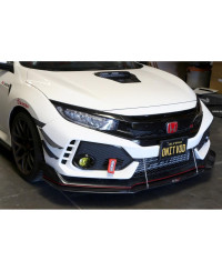 SET 4 CANARDS PARE-CHOCS AVANT HONDA CIVIC TYPE R FK8 - APR PERFORMANCE 