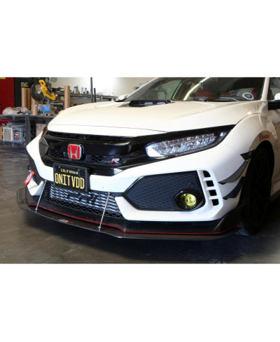 SET 4 CANARDS PARE-CHOCS AVANT HONDA CIVIC TYPE R FK8 - APR PERFORMANCE 