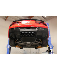 DIFFUSEUR ARRIERE (AVEC PLAQUE DE SOUBASSEMENT) CHEVOLET CORVETTE C7 Z06 - APR PERFORMANCE 