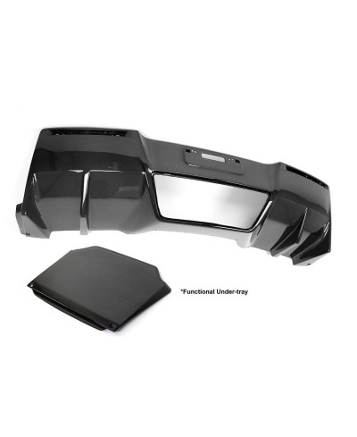 DIFFUSEUR ARRIERE (AVEC PLAQUE DE SOUBASSEMENT) CHEVOLET CORVETTE C7 Z06 - APR PERFORMANCE 