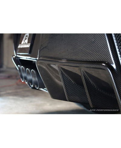 DIFFUSEUR ARRIERE (SANS PLAQUE DE SOUBASSEMENT) CHEVOLET CORVETTE C7 VERSION 2- APR PERFORMANCE 