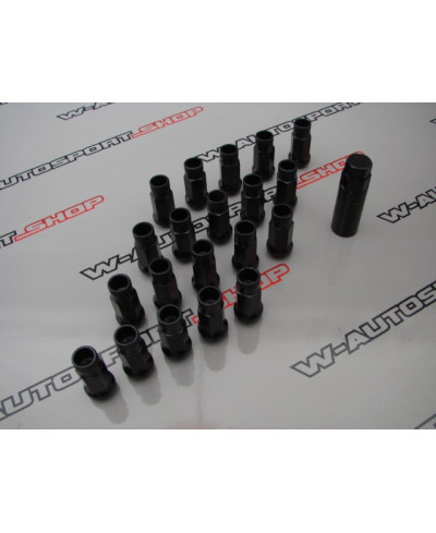 SET 20 ECROUS DE ROUE LONG  + DOUILLE SUPERFORMA