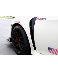 SET GRILLES D'EXTRACTION D'AIR D'AILES AVANT HONDA CIVIC TYPE R FK8 - APR PERFORMANCE 