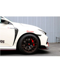 SET GRILLES D'EXTRACTION D'AIR D'AILES AVANT HONDA CIVIC TYPE R FK8 - APR PERFORMANCE 