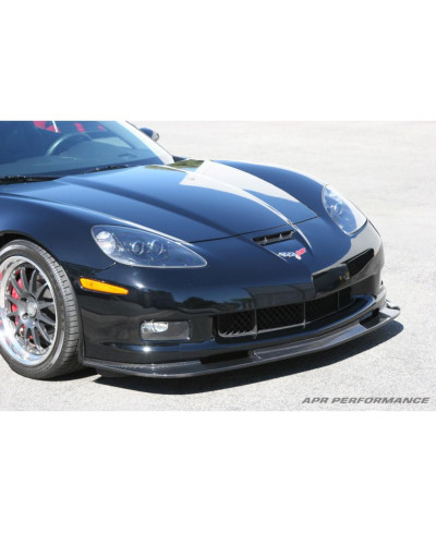LAME PARE-CHOCS AVANT CHEVROLET CORVETTE C6 Z06/GRAND SPORT/ZR1 V.2 AVEC RENFORT DE PARE-CHOCS- APR PERFORMANCE