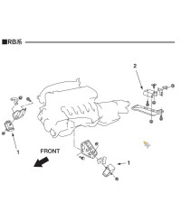 SILENTBLOC NISMO MOTEUR + TRANSMISSION 2WD NON HICAS R32, R33, R34