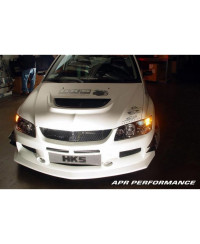 PARE-CHOCS AVANT AVEC LAME INTEGREE MITSUBISHI EVOLUTION 8/9 - APR PERFORMANCE 