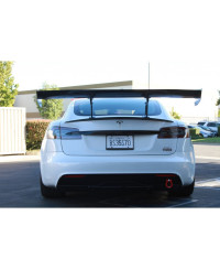 AILERON FIBRES DE CARBONE GTC-500 TESLA MODEL S PLAID - APR PERFORMANCE 