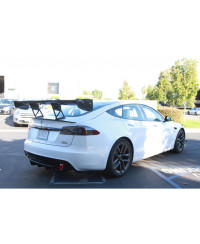 AILERON FIBRES DE CARBONE GTC-500 TESLA MODEL S PLAID - APR PERFORMANCE 