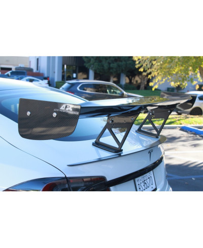 AILERON FIBRES DE CARBONE GTC-500 TESLA MODEL S PLAID - APR PERFORMANCE 