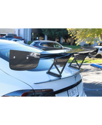AILERON FIBRES DE CARBONE GTC-500 TESLA MODEL S PLAID - APR PERFORMANCE 