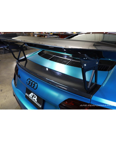 AILERON FIBRES DE CARBONE GTC-500 AUDI R8 - APR PERFORMANCE