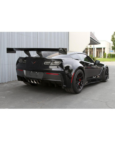 AILERON FIBRES DE CARBONE GTC-500 CHEVROLET CORVETTE C7 Z06 GRAND SPORT - APR PERFORMANCE 