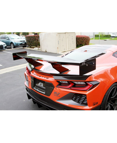 AILERON FIBRES DE CARBONE GTC-500 CHEVROLET CORVETTE C8 - APR PERFORMANCE 