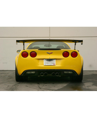 AILERON FIBRES DE CARBONE GTC-500 74" CHEVROLET CORVETTE C6 / Z06 - APR PERFORMANCE 
