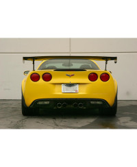 AILERON FIBRES DE CARBONE GTC-500 74" CHEVROLET CORVETTE C6 / Z06 - APR PERFORMANCE 